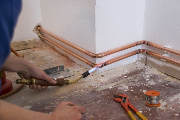 Copper Pipe Repair in Herndon