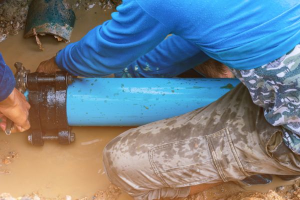 Underground Water Line Repair in Herndon