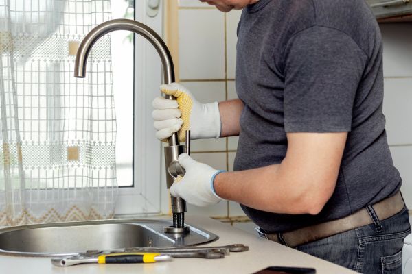 Kitchen Faucet Leak Repair in Herndon
