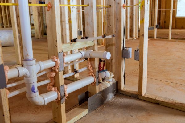 Rough Plumbing Installation in Herndon