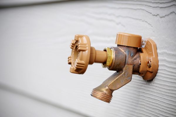 Outdoor Spigot Installation in Herndon